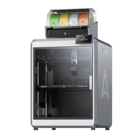 Creality K2 Plus Combo Grand format Multifilament jusqu'à 4 CFS (16 couleurs) Haute vitesse 600mm/s, Taille d'impression 350x350