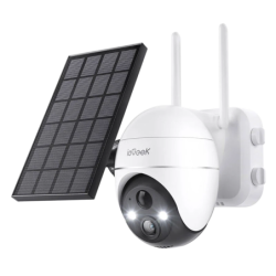 ieGeek ZS-GX4S Blanc 2K WiFi Solar IP65 Caméra de surveillance