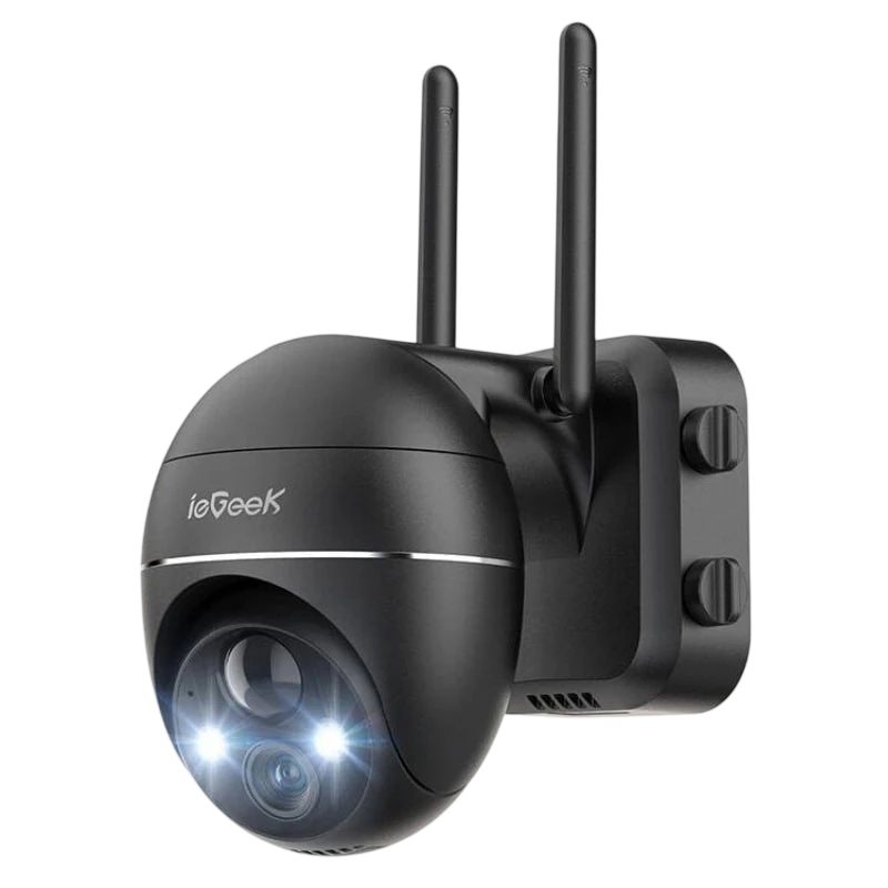 ieGeek ZS-GX1S Noir 2K WiFi IP65 Caméra de surveillance