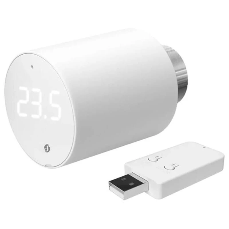 Shelly BLU TRV avec unité de contrôle Bluetooth Tête thermostatique