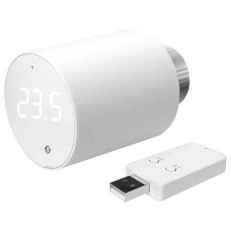 Shelly BLU TRV avec unité de contrôle Bluetooth Tête thermostatique