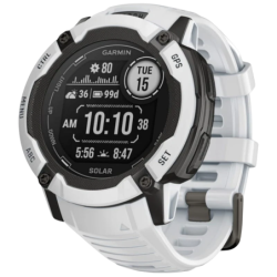 Garmin Instinct 2X 50 mm Solar Blanc 1,1 pouces MIP GPS NFC 10ATM Smartwatch