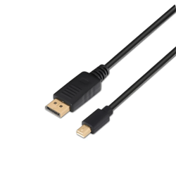 AISENS A124-0131 2 mètres noir - Câble DisplayPort vers Mini DisplayPort