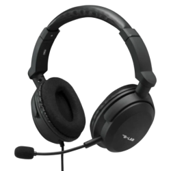 The G-Lab Korp Carbon Noir avec micro Casque