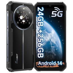 Fossibot F109 5G 8GB/256GB Bleu Foncé 6,75 pouces 50MP 10600mAh 18W NFC