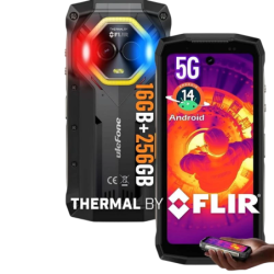 Ulefone Armor Mini 20T Pro 5G 8GB/256GB Noir 4,7 pouces IPS 90Hz 50MP 6200mAh 33W NFC