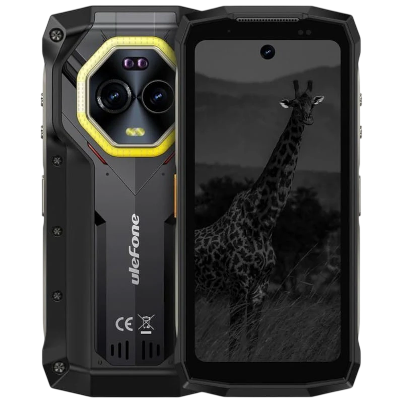 Ulefone Armor Mini 20 Pro 5G 8GB/256GB Noir 4,7 pouces IPS 90Hz 64MP 6200mAh 33W NFC