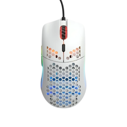 Glorious Model O Minus 3200 DPI Blanc 6 boutons USB 58 g Souris