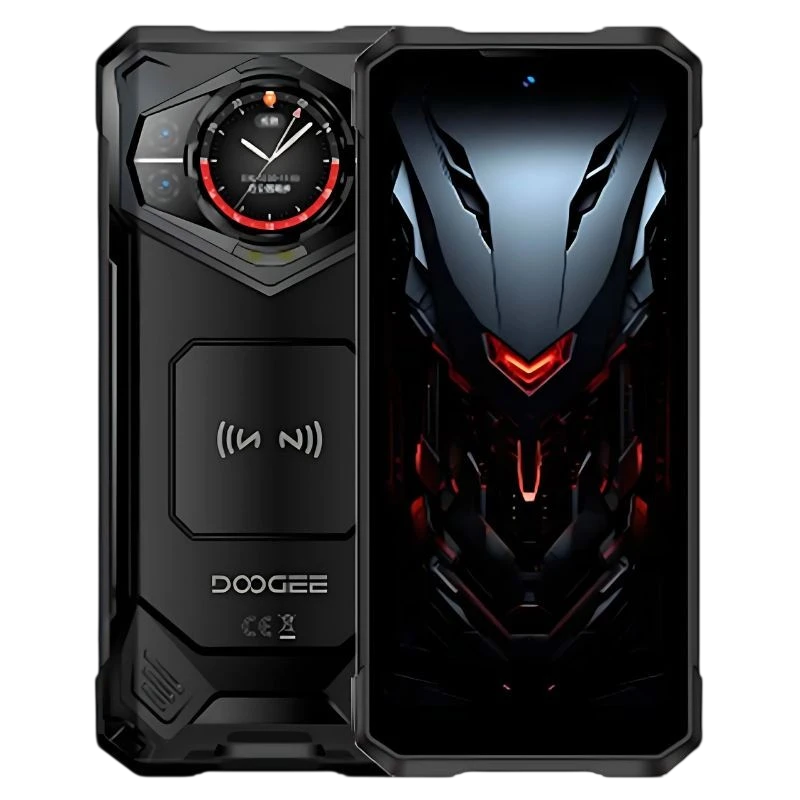 Doogee S200X 12GB/512GB Noir Rugged IP68/IP69K 6,72 pouces 120Hz 100MP 10100mAh 33W NFC