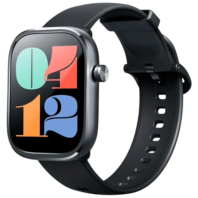 Mibro C4 Noir 2,01 pouces TFT 10 jours +100 sports 2ATM Smartwatch