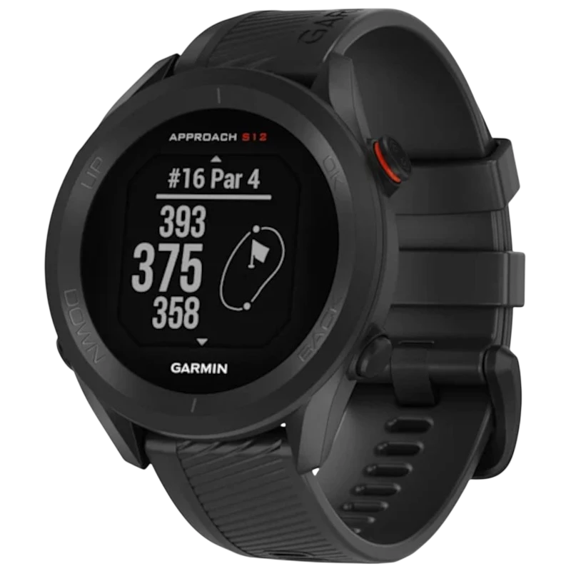 Garmin Approach S12 2022 Edition Noir MIP GPS 5ATM Smartwatch