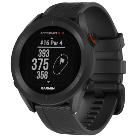 Garmin Approach S12 2022 Edition Noir MIP GPS 5ATM Smartwatch