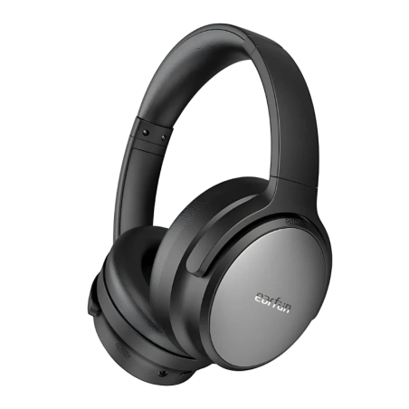 EarFun Tune Pro Noir Arceau ANC Bluetooth 5.4 Multipoint Casque sans fil