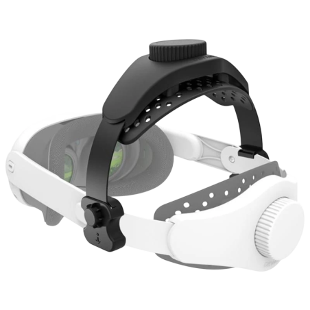 Courroie DEVASO Ajustable pour Meta Quest 3S, 3, 2, Pro, Pico 4, Pico 4 Pro Noir- Accessoires pour casque VR