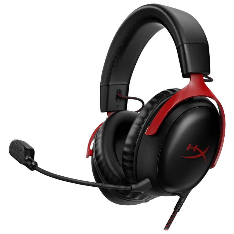 HyperX Cloud III Noir/Rouge Arceau avec micro Casque gaming