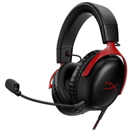 HyperX Cloud III Noir/Rouge Arceau avec micro Casque gaming