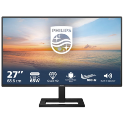 Philips 1000 series 27E1N1600AE/00 Noir 27 pouces 2K IPS 100Hz 4ms Écran