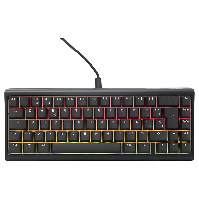 Ducky Tinker65 RGB MX-Brown Rouge mécanique Clavier