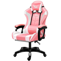 PowerGaming Blanc Rose 120kg Chaise gaming