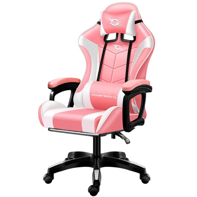 PowerGaming Blanc Rose 120kg Chaise gaming