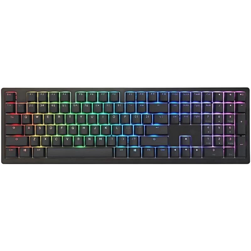 Ducky Zero 6108 Classic RGB Wireless MX2A-Red (ES) Bluetooth Clavier mécanique
