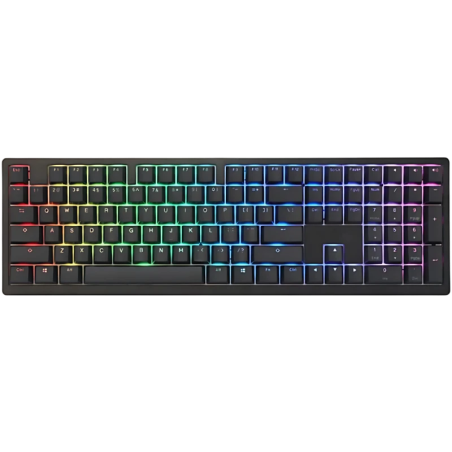 Ducky Zero 6108 Classic RGB Wireless MX2A-Red (ES) Bluetooth Clavier mécanique