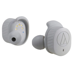 Audio-Technica ATH-SPORT7TW Gris TWS Bluetooth 5.0 Écouteurs sans fil