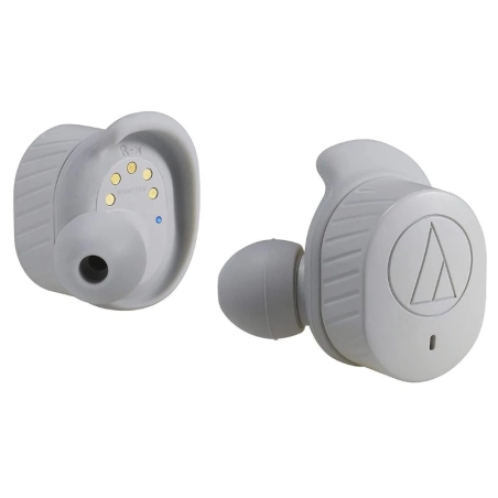Audio-Technica ATH-SPORT7TW Gris TWS Bluetooth 5.0 Écouteurs sans fil