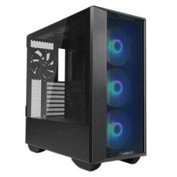 Lian Li LANCOOL III Midi Tower Noir/Transparent verre trempé Boîtier PC