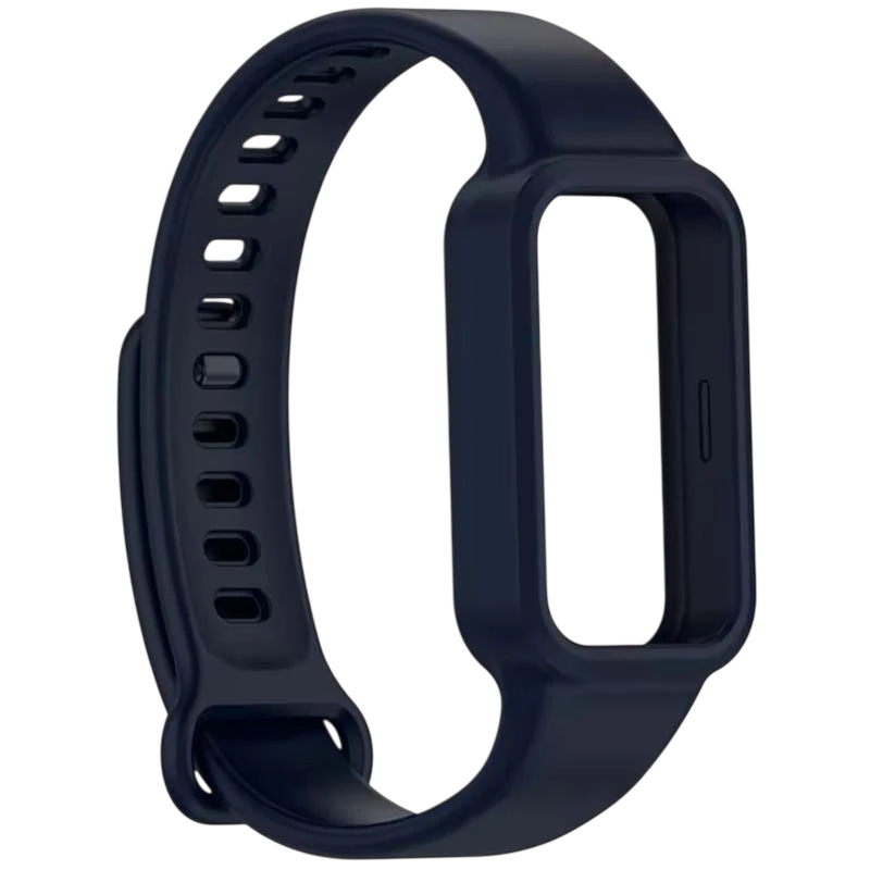 Bracelet en silicone Xiaomi Mi Smart Band 9 Active / Redmi Smart Band 3 Bleu foncé