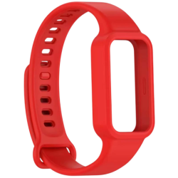 Bracelet en silicone Xiaomi Mi Smart Band 9 Active / Redmi Smart Band 3 Rouge