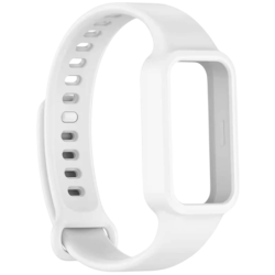 Bracelet en silicone Xiaomi Mi Smart Band 9 Active / Redmi Smart Band 3 Blanc