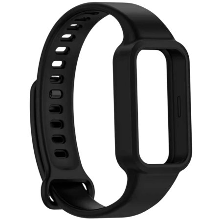 Bracelet en silicone Xiaomi Mi Smart Band 9 Active / Redmi Smart Band 3 Noir