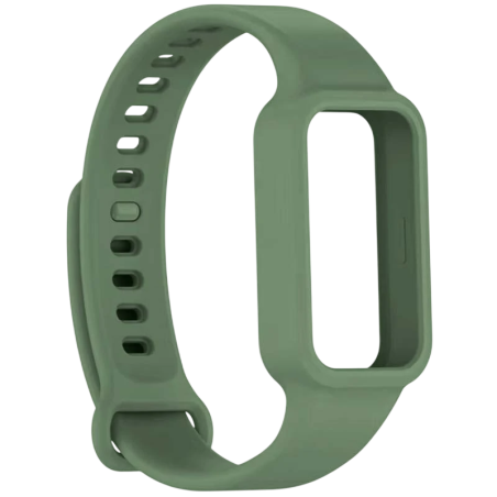 Bracelet en silicone Xiaomi Mi Smart Band 9 Active / Redmi Smart Band 3 Vert Foncé