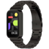 Bracelet Métal Maillons Xiaomi Mi Smart Band 9 Active / Redmi Smart Band 3 Noir