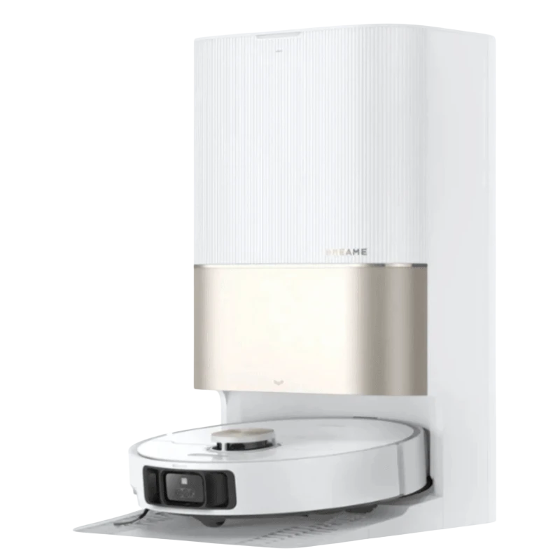 Dreame X40 Ultra Complete Blanc 12000Pa LiDAR lavage de sol autovidage 280 min 6400mAh Robot aspirateur