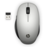 HP Mode dual Noir/Argent 4 boutons Bluetooth + 2.4GHz 70 g Souris sans fil