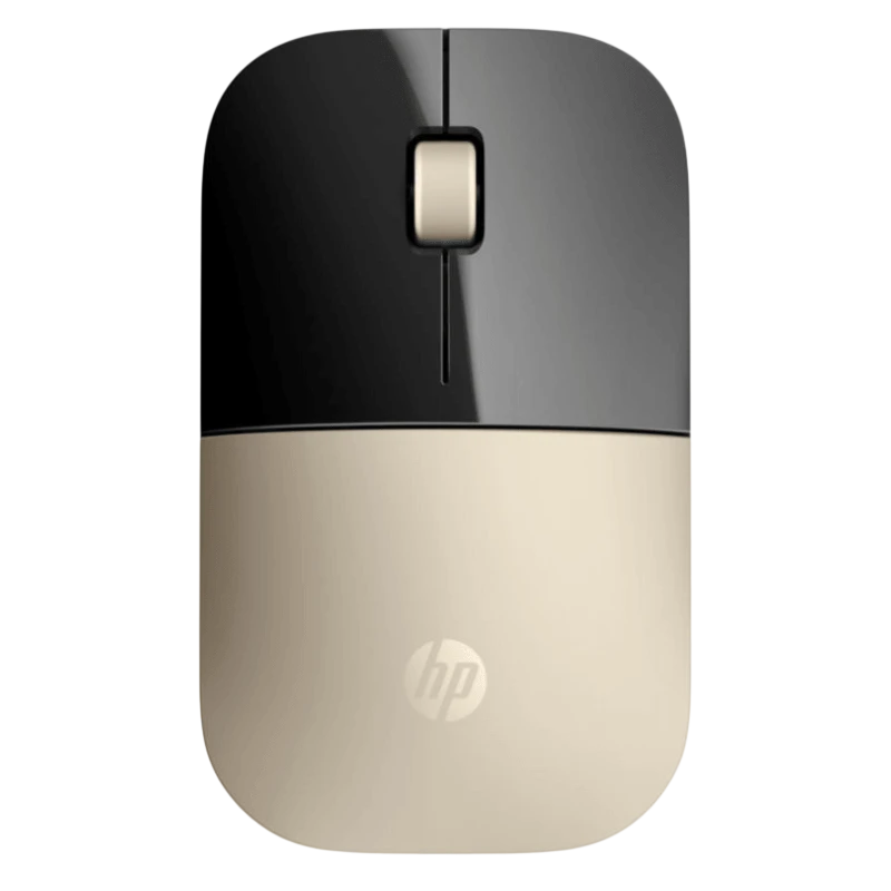 HP Z3700 Doré 1200 DPI 3 boutons 2.4GHz 50 g Souris