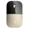 HP Z3700 Doré 1200 DPI 3 boutons 2.4GHz 50 g Souris