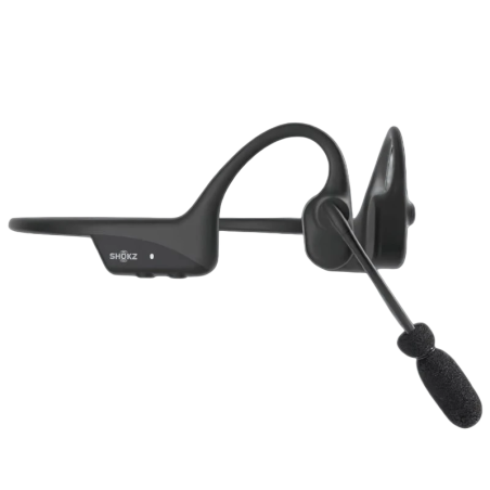 Shokz OpenComm 2 UC Standard Noir Conduction osseuse IP55 avec micro Écouteurs