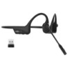 Shokz OpenComm 2 UC USB-A Noir Conduction osseuse Bluetooth 5.1 IP55 Multipoint Écouteurs sans fil
