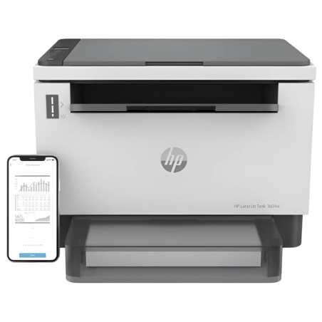 HP LaserJet Tank 1604w monochrome WiFi 22ppm AirPrint Imprimante