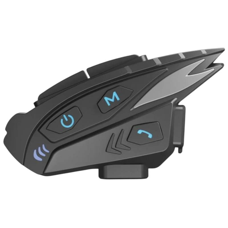 Hysnox Shark Pro Full Duplex 8 interlocuteurs conversation simultanée Bluetooth 5.1 28h Intercom pour moto