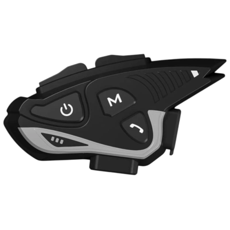 Hysnox Shark X6 Pro Full Duplex 6 interlocuteurs Bluetooth 5.1 28h Intercom pour moto