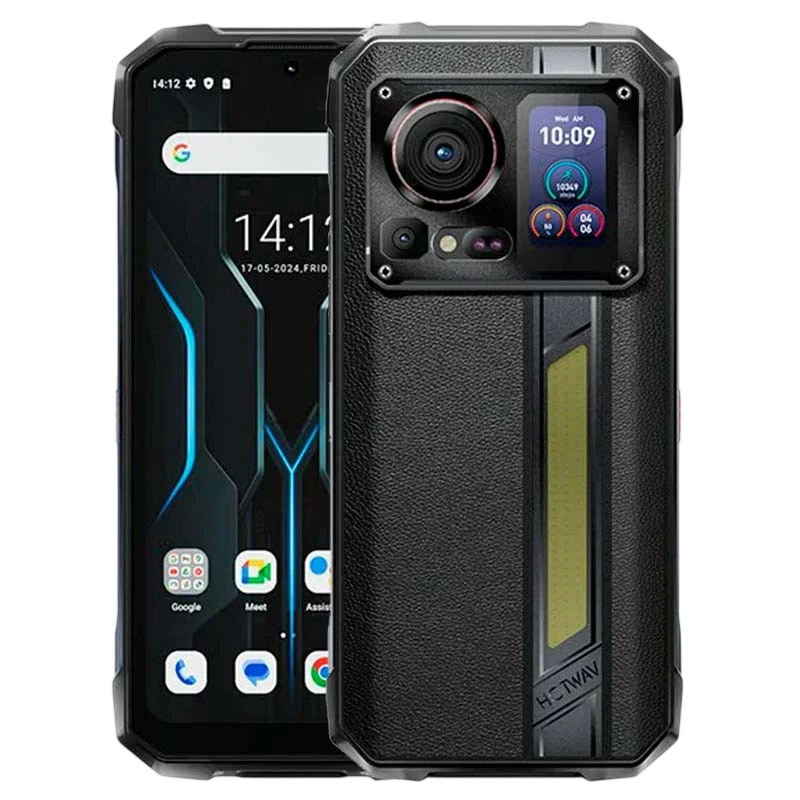 Hotwav Hyper 7 Pro 5G 16GB/256GB Noir Rugged IP68/IP69K 6,6 pouces IPS 120Hz 200MP 10800mAh 33W NFC