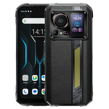 Hotwav Hyper 7 Pro 5G 16GB/256GB Noir Rugged IP68/IP69K 6,6 pouces IPS 120Hz 200MP 10800mAh 33W NFC