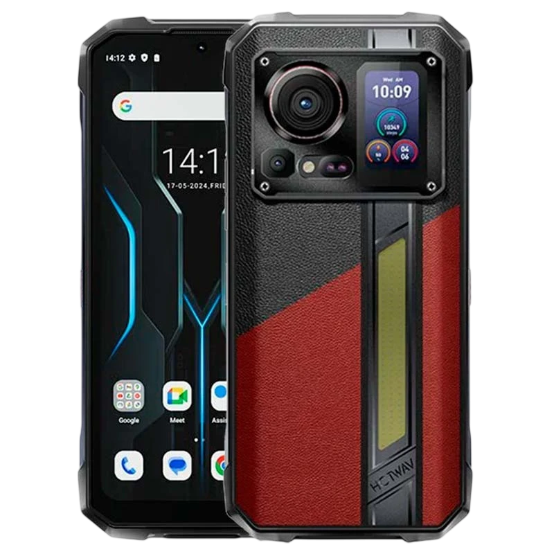 Hotwav Hyper 7 Pro 5G 16GB/256GB Rouge Rugged IP68/IP69K 6,6 pouces IPS 120Hz 200MP 10800mAh 33W NFC