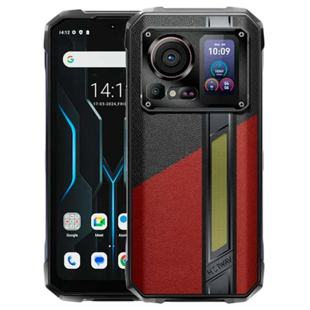Hotwav Hyper 7 Pro 5G 16GB/256GB Rouge Rugged IP68/IP69K 6,6 pouces IPS 120Hz 200MP 10800mAh 33W NFC