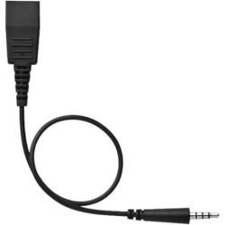 Câble GN Jabra 8800-00-99 QD / Jack 3,5mm Noir