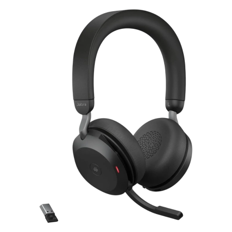 Jabra Evolve2 75 UC Noir ANC Bluetooth 5.2 Casque sans fil